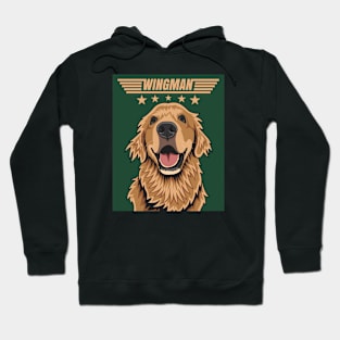 Golden Retriever Wingman Hoodie